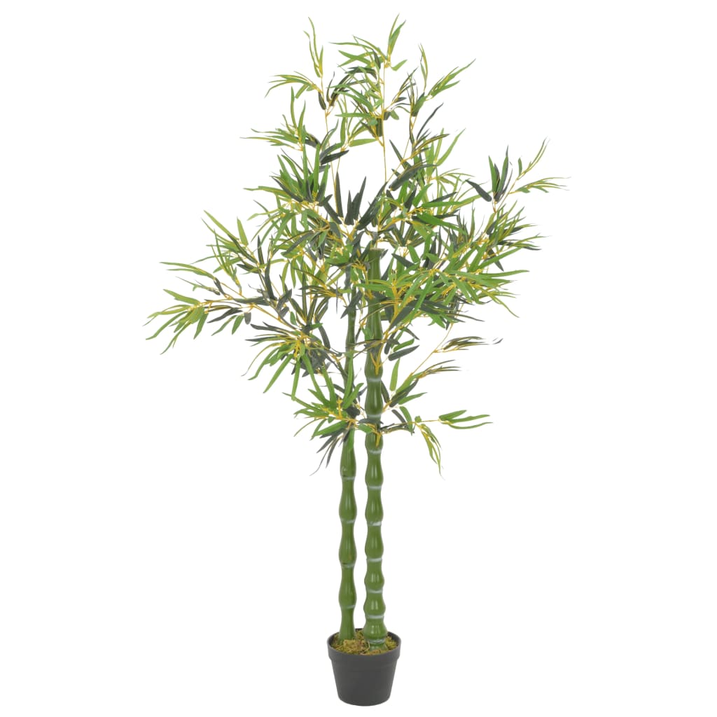 Berkfield Artificial Plant Bamboo with Pot Green 160 cm