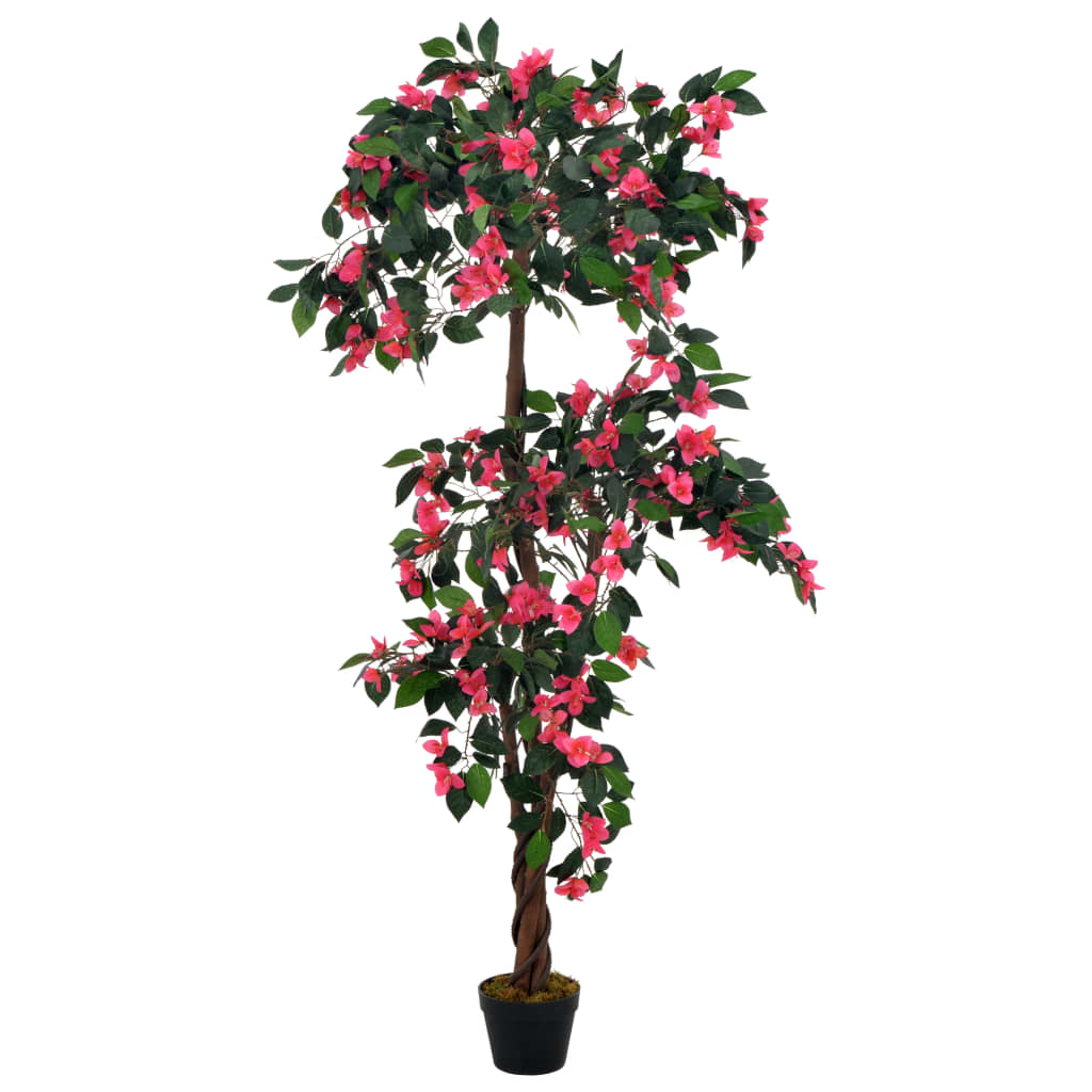 Berkfield Artificial Plant Rhodondendron with Pot Pink 165 cm