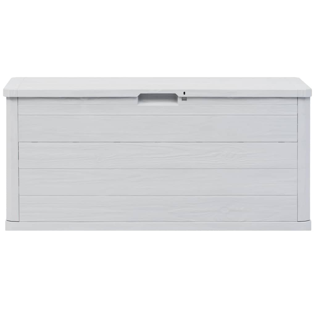 Berkfield Garden Storage Box 280 L Light Grey