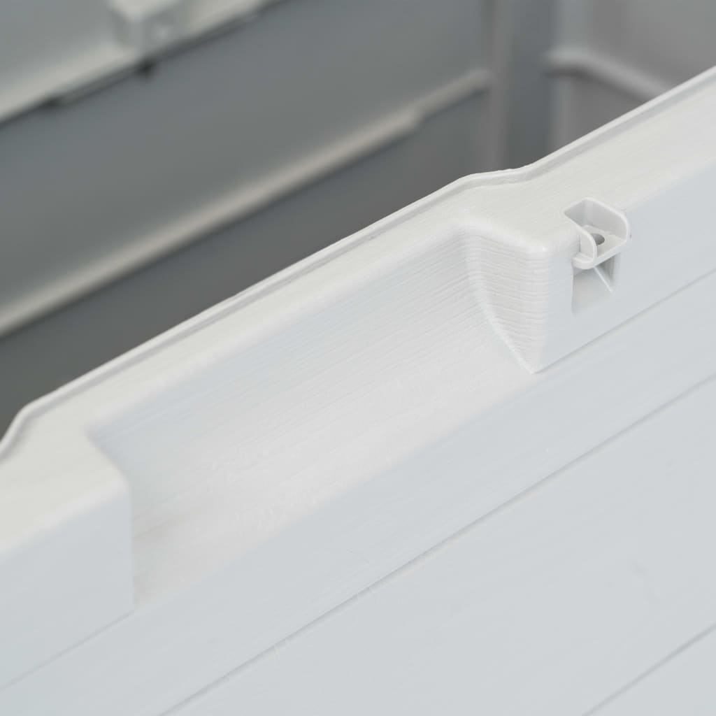 Berkfield Garden Storage Box 280 L Light Grey