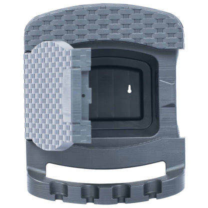 Berkfield Wall Mounted Garden Hose Reel Plastic Anthracite