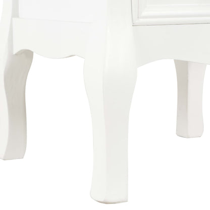 Berkfield Bedside Cabinet 2 pcs White 35x30x49 cm MDF