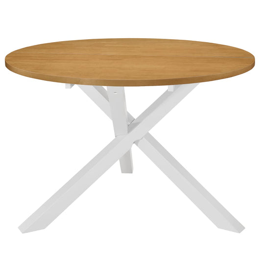 Berkfield Dining Table White 120x75 cm MDF