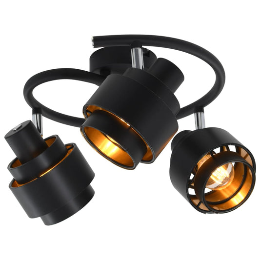 Berkfield 3-Way Spot Light Black E14