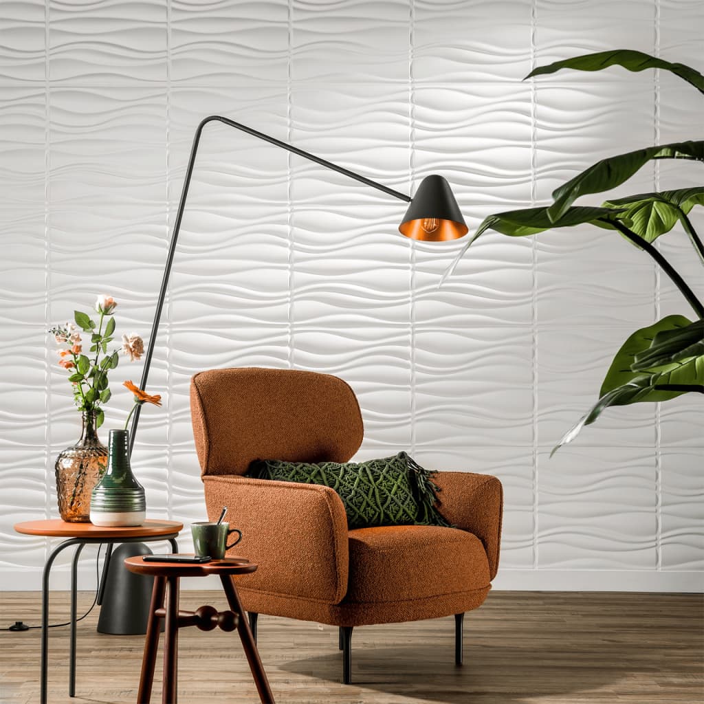 WallArt 24 pcs 3D Wall Panels GA-WA04 Waves