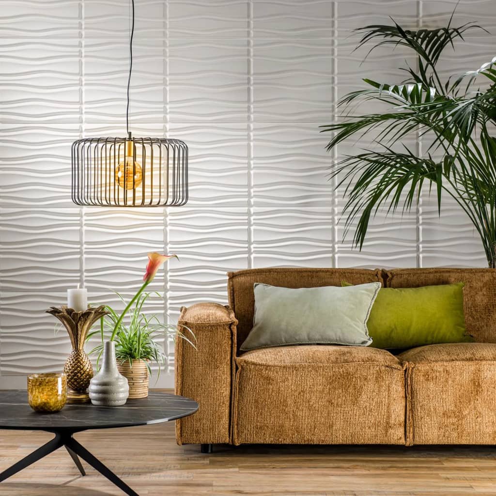 WallArt 24 pcs 3D Wall Panels GA-WA14 Flows