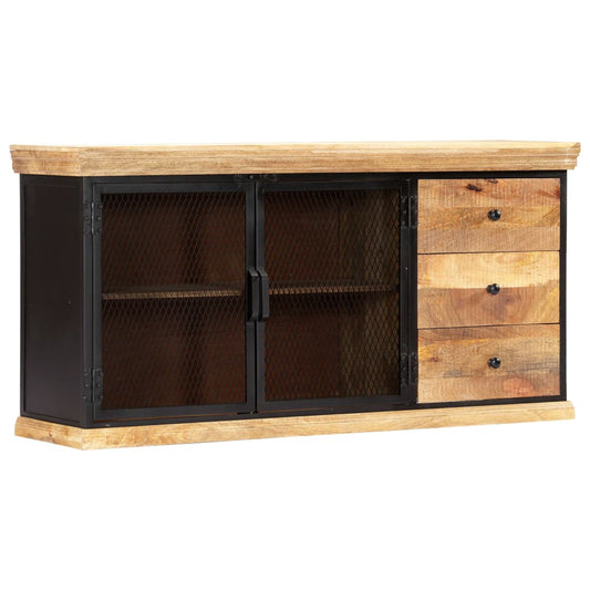 Berkfield Sideboard 150x40x75 cm Solid Mango Wood