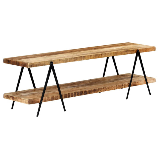 Berkfield TV Cabinet 160x40x50 cm Solid Mango Wood