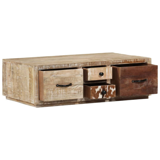 Berkfield Coffee Table 90x60x30 cm Solid Mango Wood