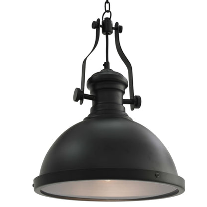 Berkfield Ceiling Lamp Black Round E27