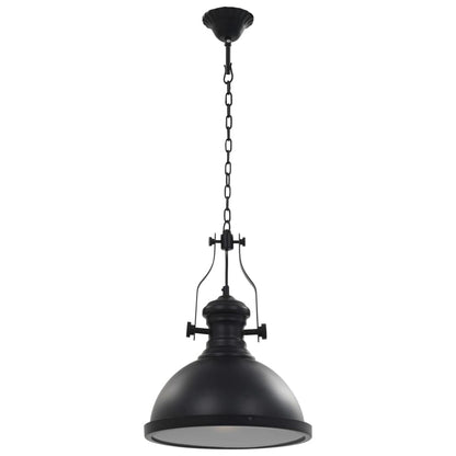 Berkfield Ceiling Lamp Black Round E27