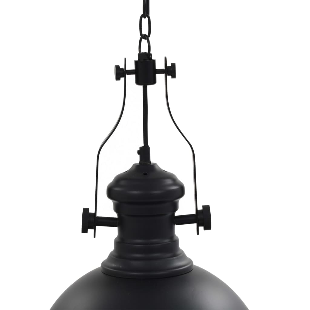 Berkfield Ceiling Lamp Black Round E27