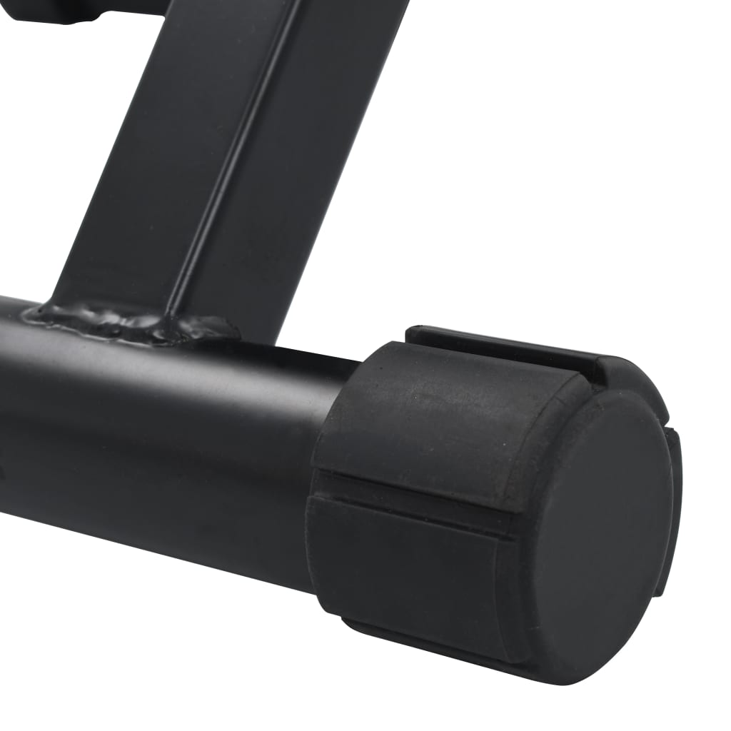 Berkfield Roller Trainer Black 26"-28" Steel Black