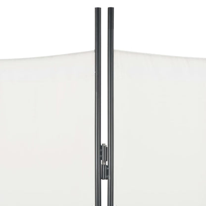 Berkfield 6-Panel Room Divider White 240x180 cm