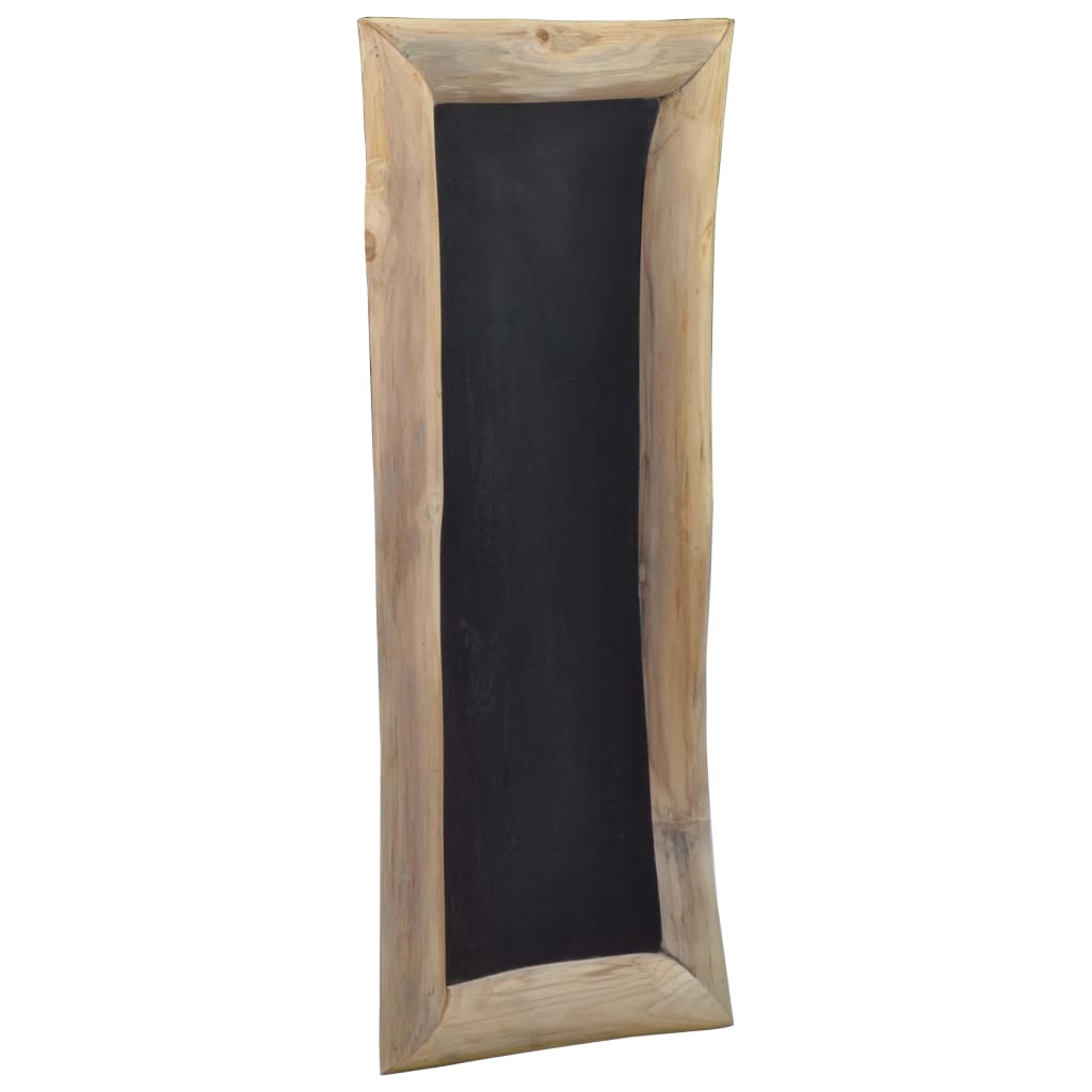 Berkfield Blackboards 3 pcs 30x70 cm Teak Wood