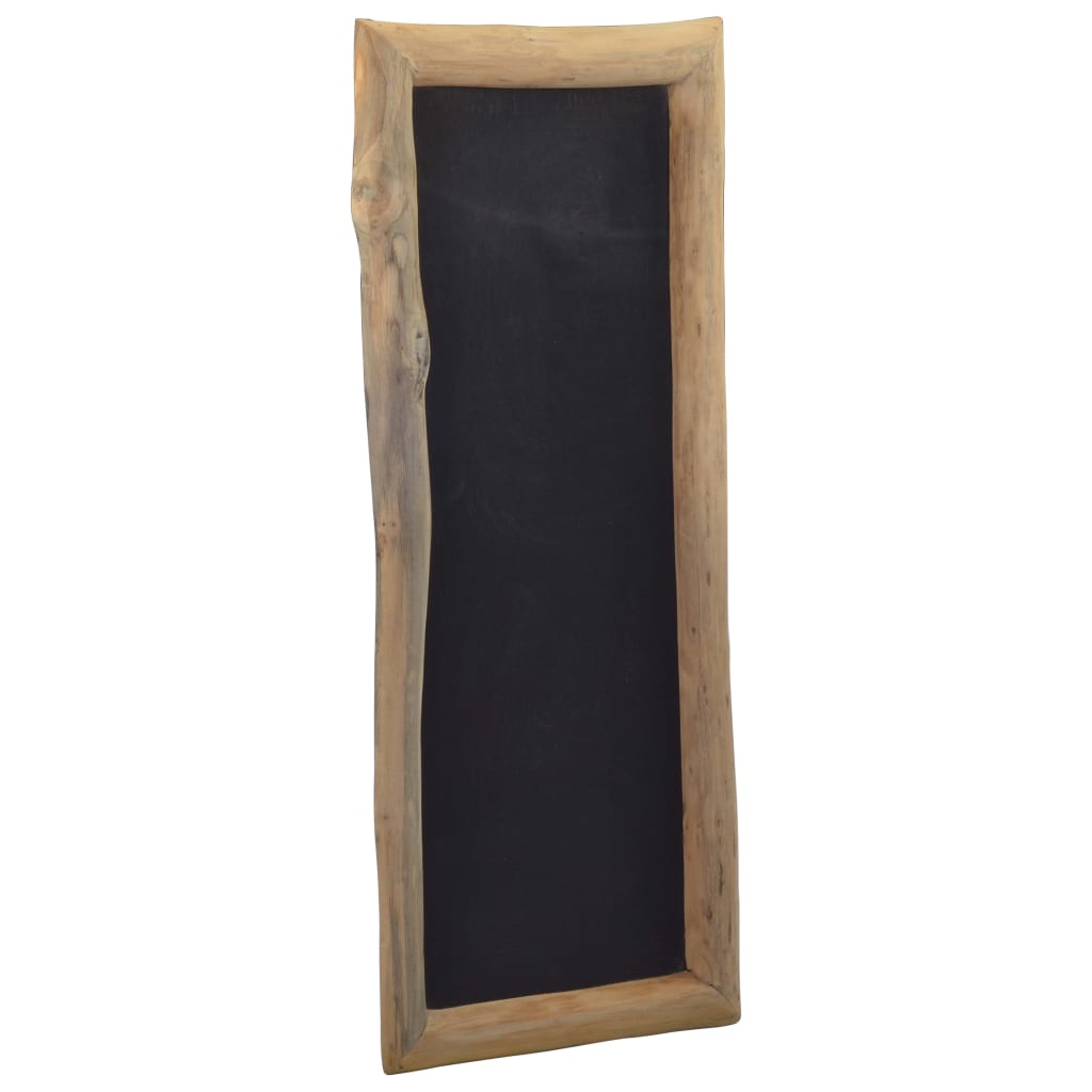 Berkfield Blackboards 3 pcs 30x70 cm Teak Wood