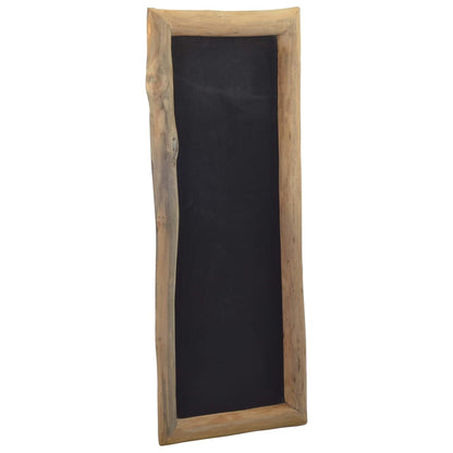 Berkfield Blackboards 3 pcs 30x70 cm Teak Wood