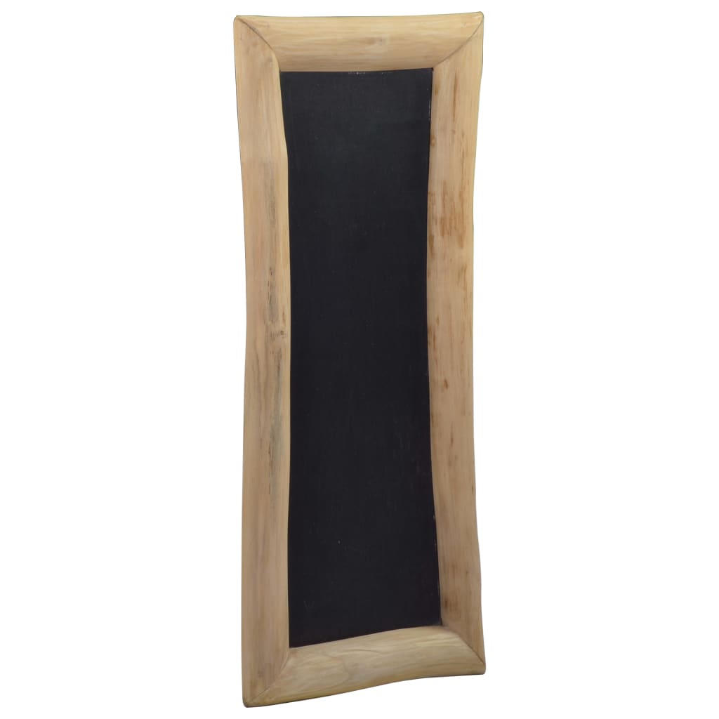 Berkfield Blackboards 3 pcs 30x70 cm Teak Wood