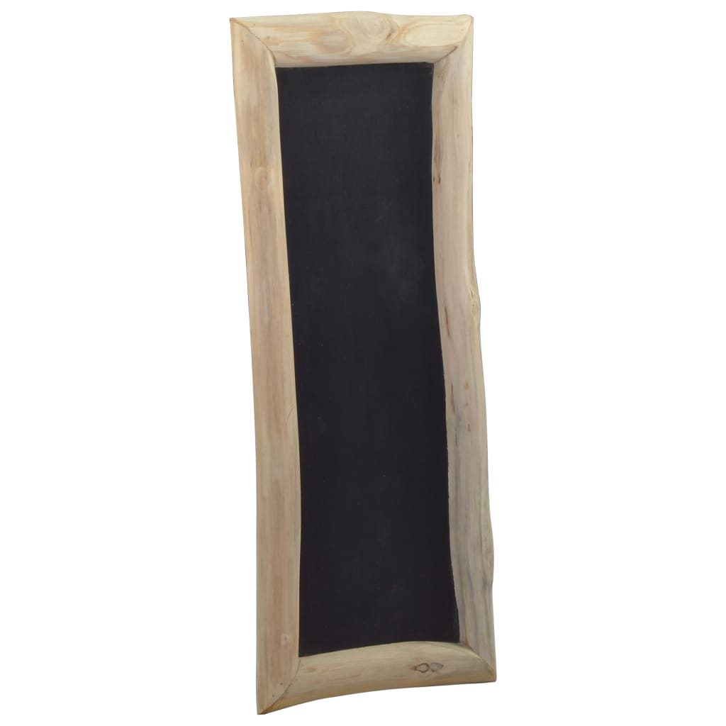 Berkfield Blackboards 3 pcs 30x70 cm Teak Wood