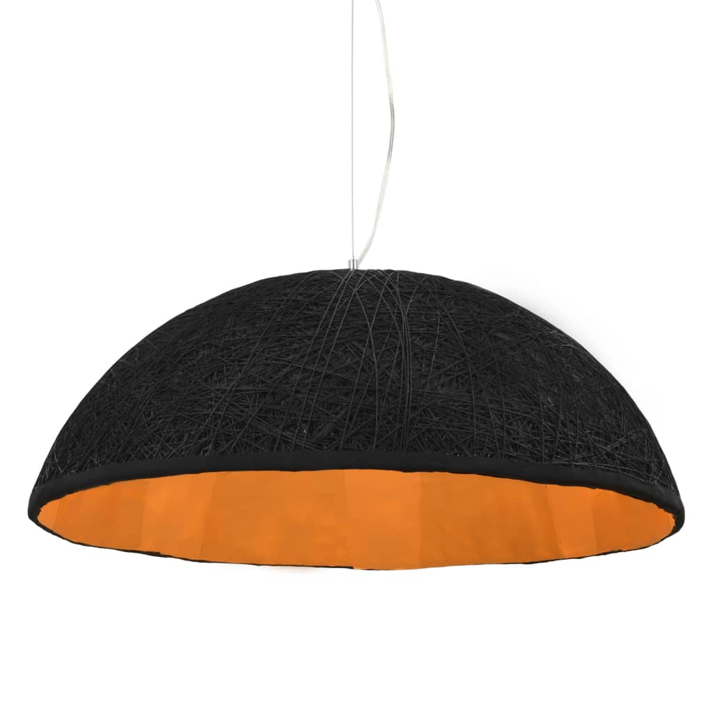 Berkfield Pendant Lamp Black and Gold �_�”�_70 cm E27