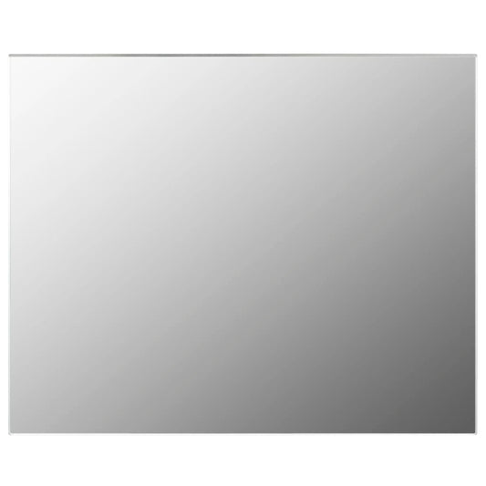 Berkfield Frameless Mirror 100x60 cm Glass