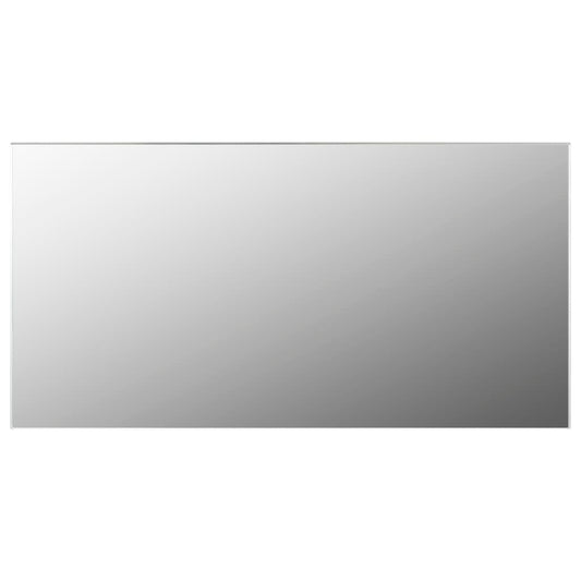 Berkfield Frameless Mirror 120x60 cm Glass