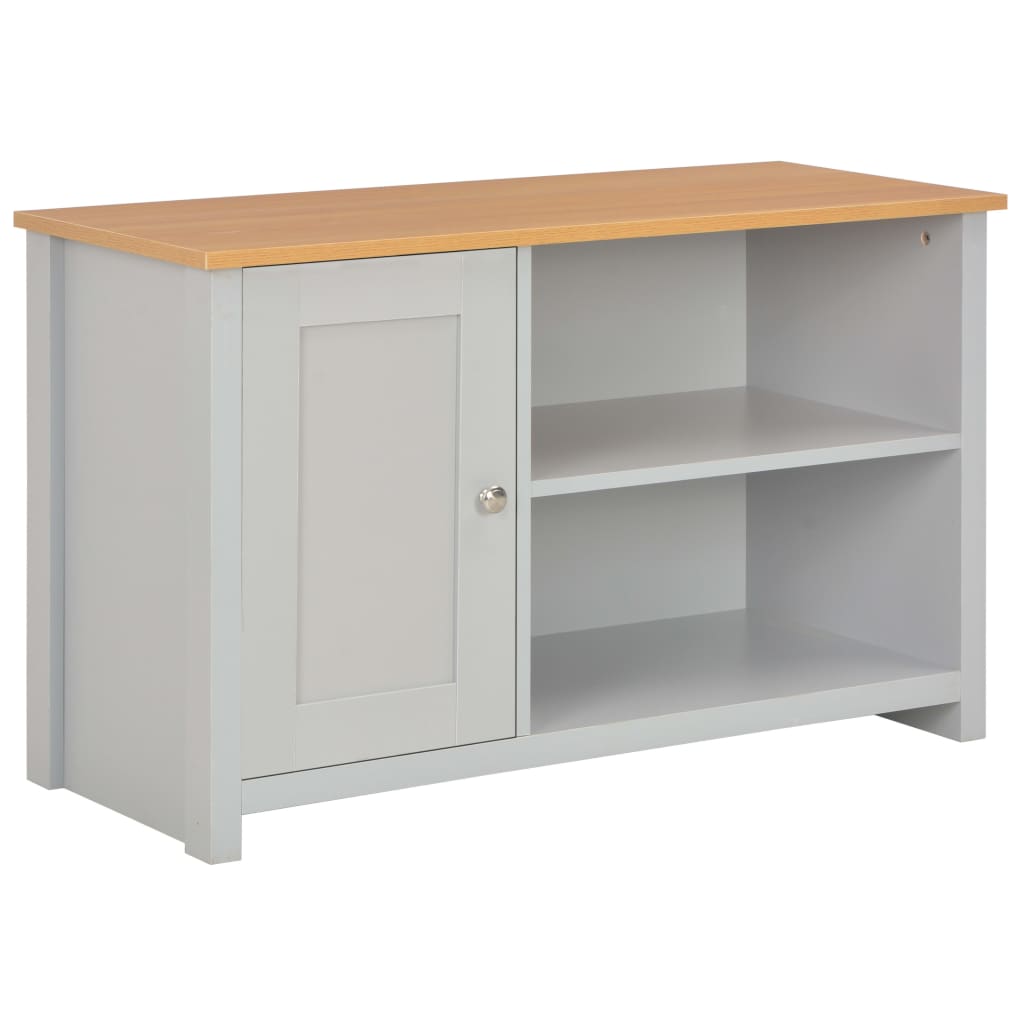Berkfield TV Cabinet Grey 95x39x58 cm