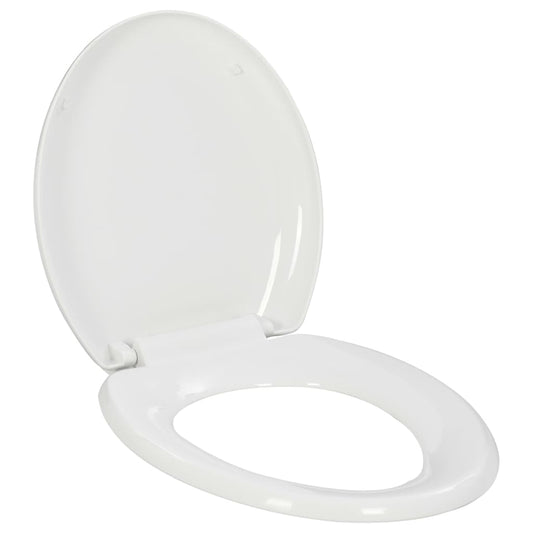 Berkfield Soft-close Toilet Seat with Quick-release Design White
