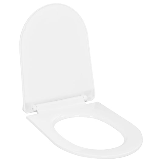Berkfield Soft-close Toilet Seat with Quick-release Design White