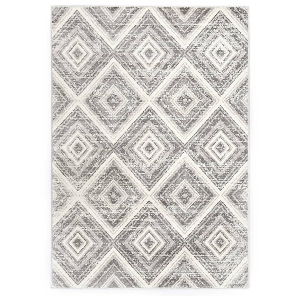 Berkfield Rug Grey 120x170 cm PP