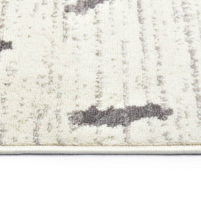 Berkfield Rug Cream and Grey 80x150 cm PP