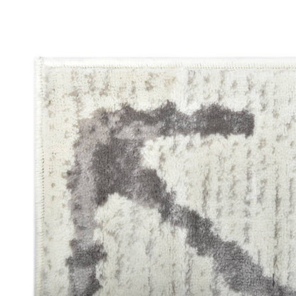 Berkfield Rug Cream and Grey 80x150 cm PP