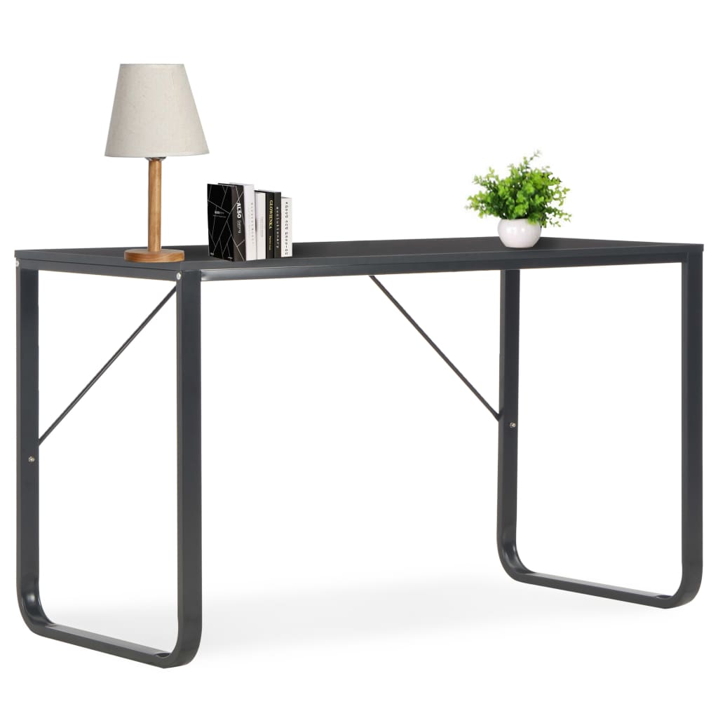 Berkfield Computer Desk Black 120x60x73 cm