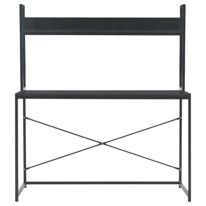 Berkfield Computer Desk Black 120x60x138 cm