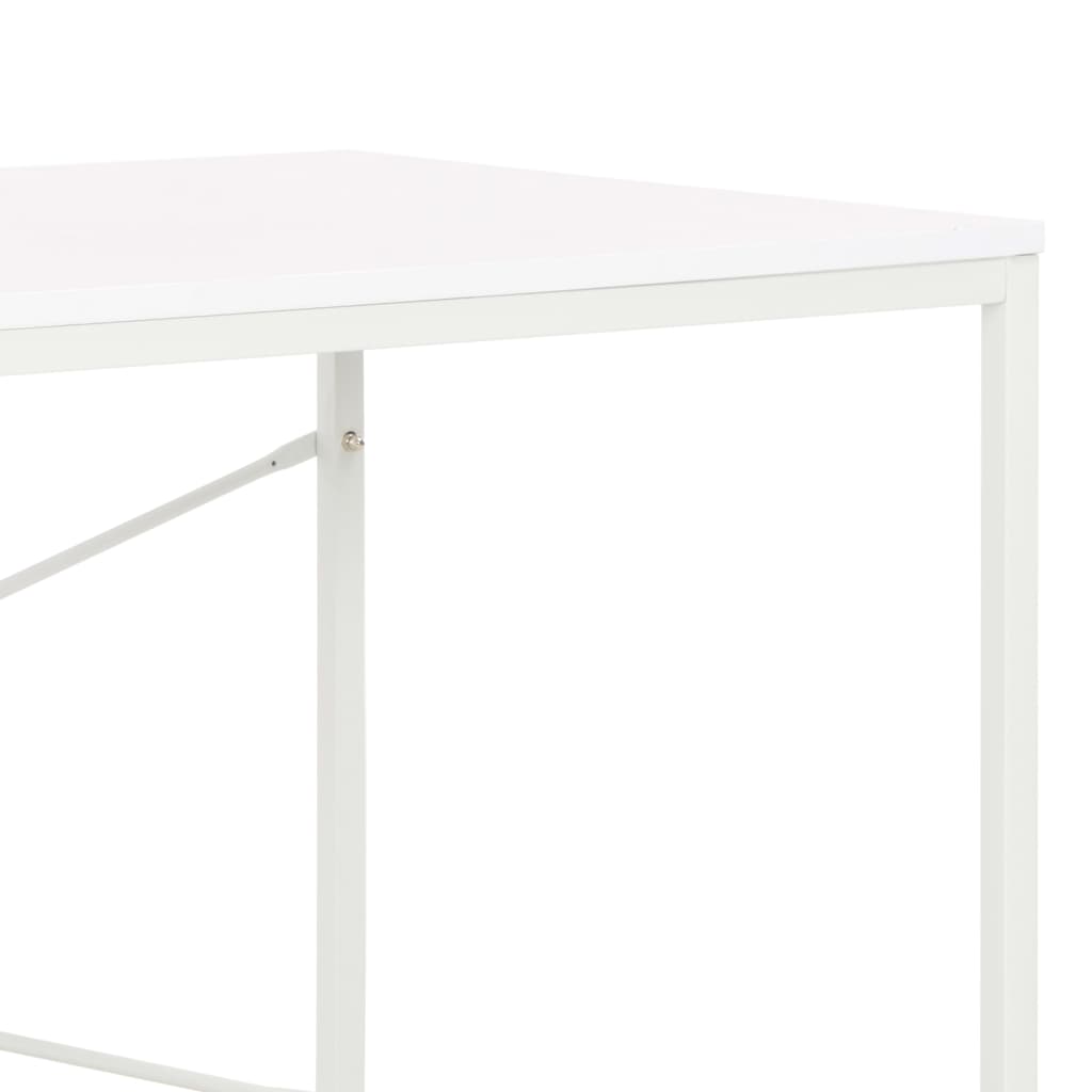 Berkfield Computer Desk White 120x60x70 cm