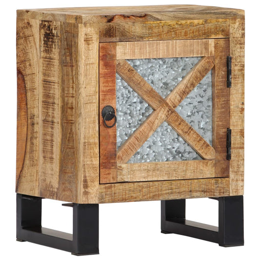 Berkfield Bedside Cabinet 40x30x50 cm Solid Mango Wood