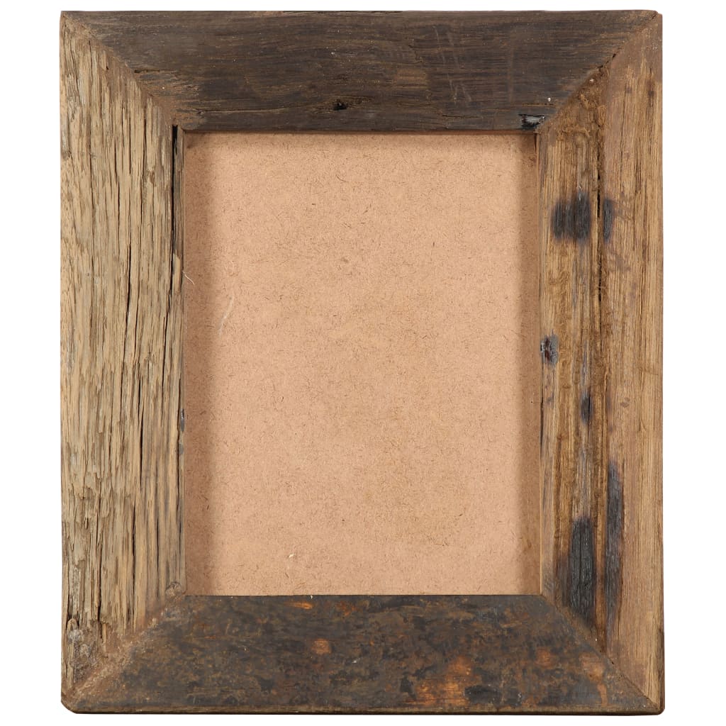 Berkfield Photo Frames 2 pcs 25x30 cm Solid Reclaimed Wood and Glass