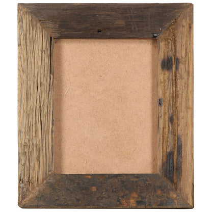 Berkfield Photo Frames 2 pcs 25x30 cm Solid Reclaimed Wood and Glass
