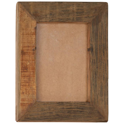 Berkfield Photo Frames 2 pcs 25x30 cm Solid Reclaimed Wood and Glass
