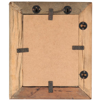 Berkfield Photo Frames 2 pcs 25x30 cm Solid Reclaimed Wood and Glass