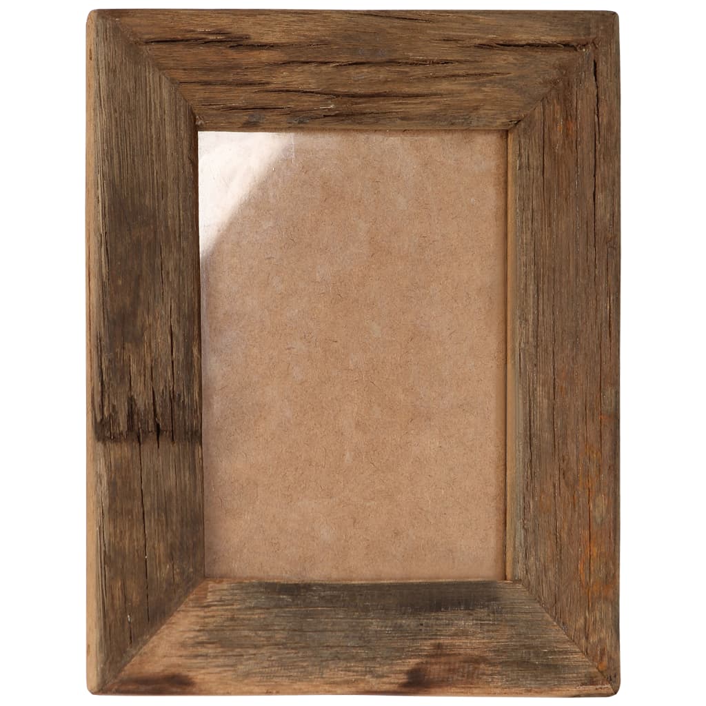 Berkfield Photo Frames 2 pcs 25x30 cm Solid Reclaimed Wood and Glass