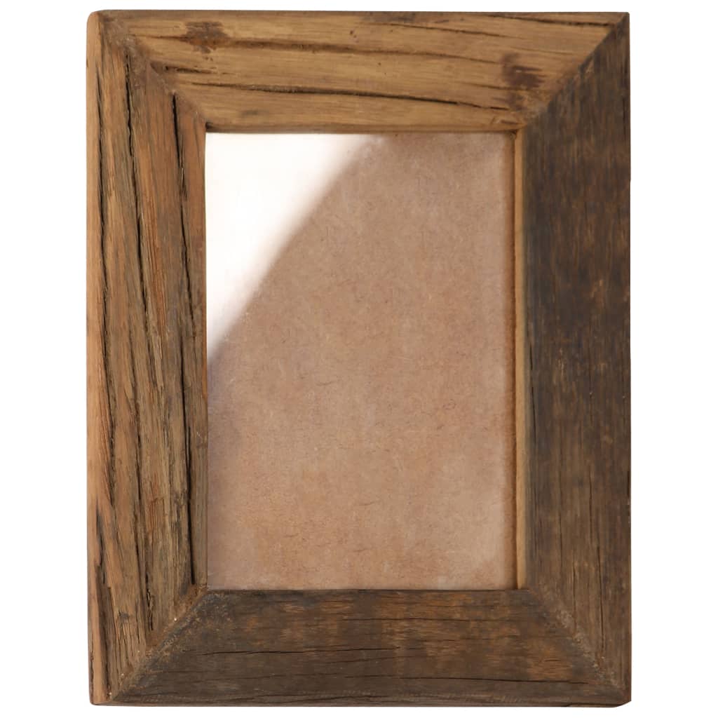 Berkfield Photo Frames 2 pcs 25x30 cm Solid Reclaimed Wood and Glass