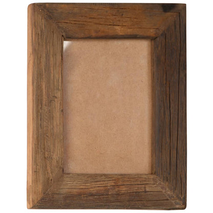 Berkfield Photo Frames 2 pcs 25x30 cm Solid Reclaimed Wood and Glass