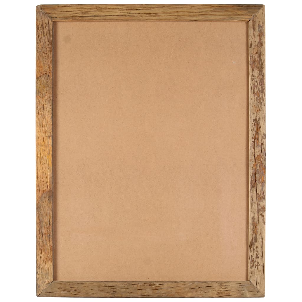 Berkfield Photo Frames 2 pcs 50x70 cm Solid Reclaimed Wood and Glass