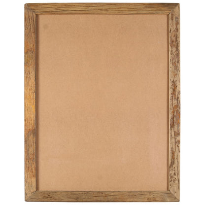 Berkfield Photo Frames 2 pcs 50x70 cm Solid Reclaimed Wood and Glass
