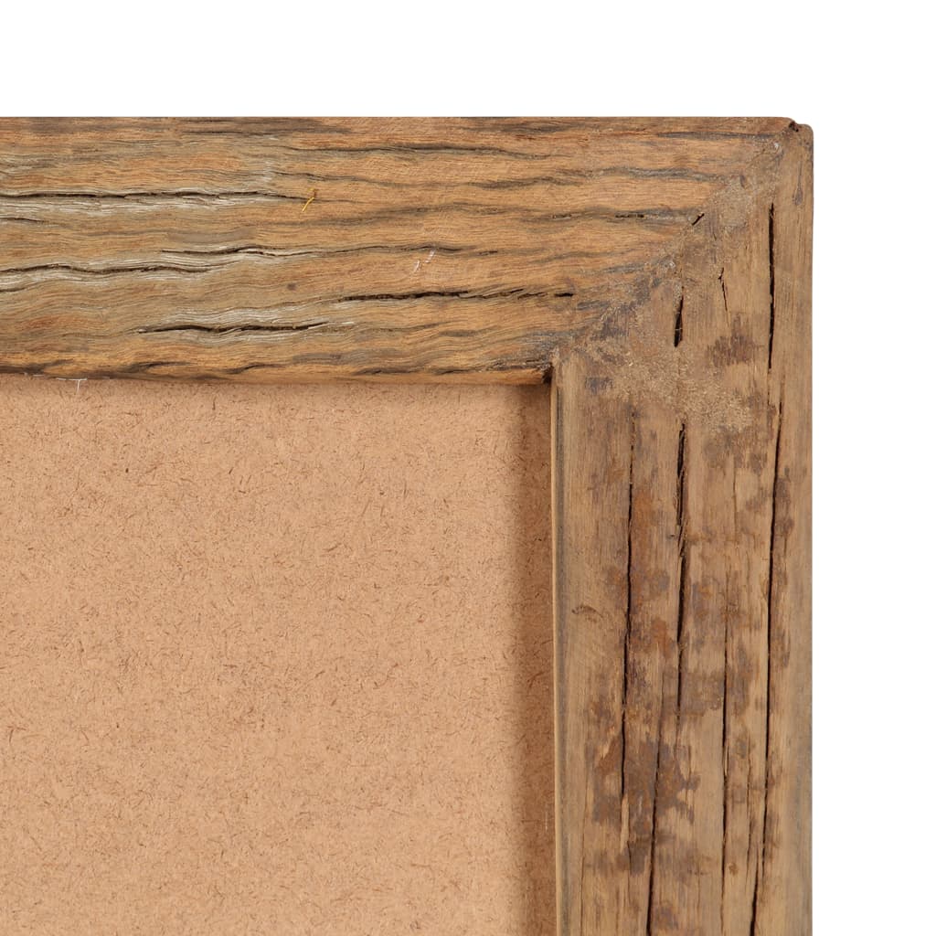 Berkfield Photo Frames 2 pcs 50x70 cm Solid Reclaimed Wood and Glass