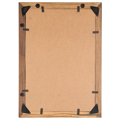 Berkfield Photo Frames 2 pcs 50x70 cm Solid Reclaimed Wood and Glass