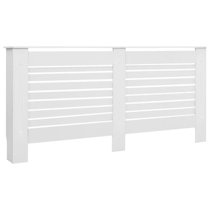 Berkfield Radiator Cover White 172x19x81.5 cm MDF