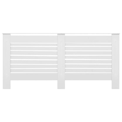Berkfield Radiator Cover White 172x19x81.5 cm MDF