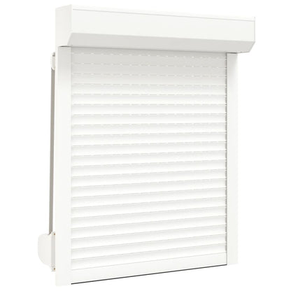 Berkfield Roller Shutter Aluminium 70x100 cm White